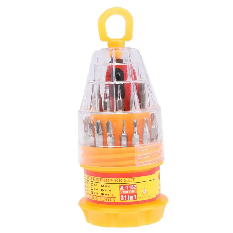 31pcs Multi-function Precision Screwdriver Set Repair Tool Kit for Phone Computer Portable Screwdriver Hand Tool Set
31pcs Multi-function Precision Screwdriver Set Repair Tool Kit for Phone Computer Portable Screwdriver Hand Tool Set