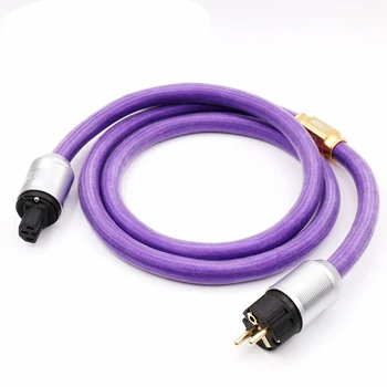 Free shipping 1pcs Limited Edition 24K gold plated EU AC Power Cord HIFI audio power cable extension adapter 2M
Free shipping 1pcs Limited Edition 24K gold plated EU AC Power Cord HIFI audio power cable extension adapter 2M