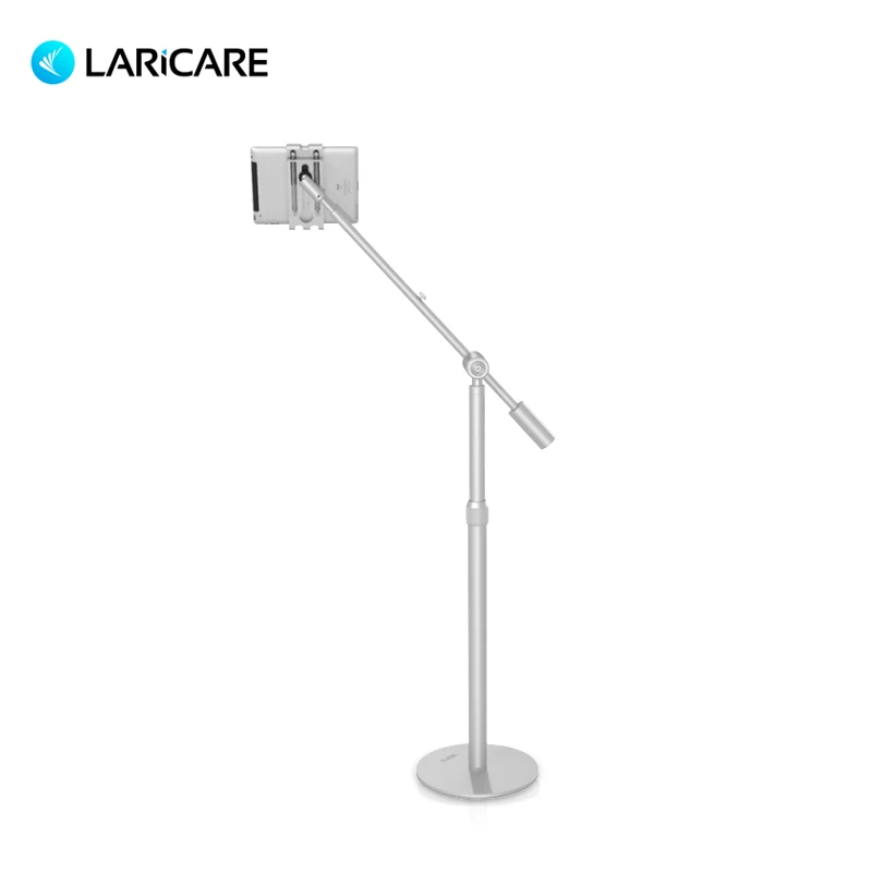 LARICARE Tablet Floor Stand for Phones and Tablets. Height Angle adjustable and Rotatable
LARICARE Tablet Floor Stand for Phones and Tablets. Height Angle adjustable and Rotatable