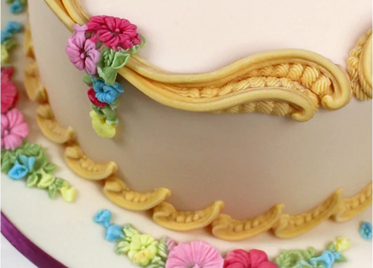 DIY Baroque Lace Pattern Mosaic Decor Silicone forms Cake Mold fondant mold court Gorgeous candies Mold for Kitchen F167
DIY Baroque Lace Pattern Mosaic Decor Silicone forms Cake Mold fondant mold court Gorgeous candies Mold for Kitchen F167