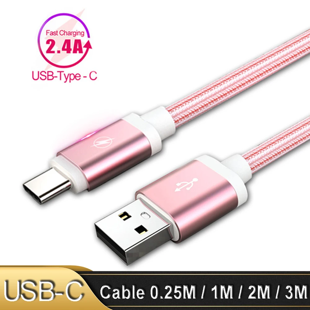 0 3 м USB Type C кабель для быстрой зарядки зарядный Samsung Note 10 S10 S20 Plus Quick Charge 4 | Мобильные