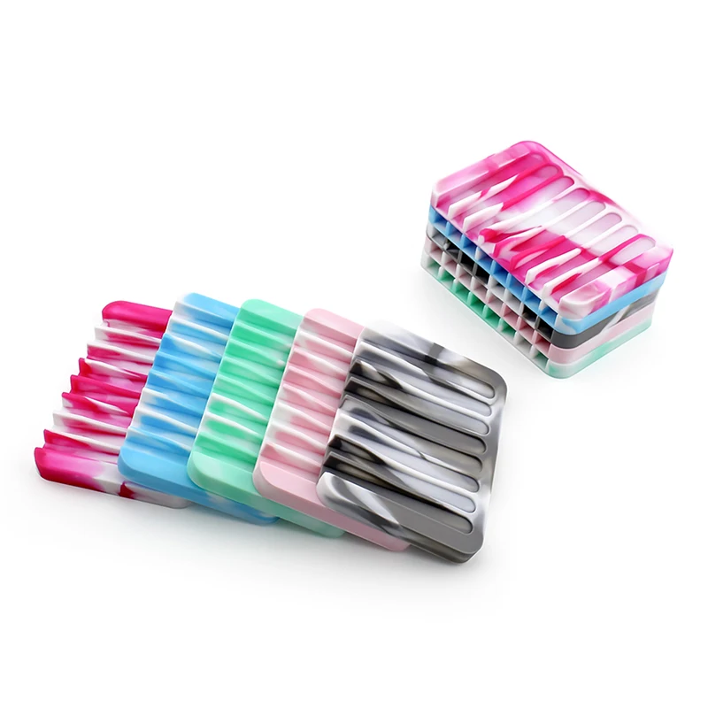 Muti-color Silicone Soap Tray Holder Soaps Dish Box Case Container Wash Shower Storage Stand Home Bath
Muti-color Silicone Soap Tray Holder Soaps Dish Box Case Container Wash Shower Storage Stand Home Bath