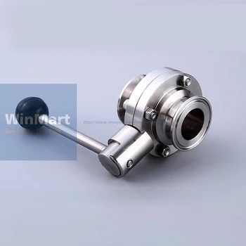 304 Stainless Steel 1-3/4" 45mm Sanitary 2" Tri Clamp Butterfly Valve Homebrew Beer Dairy Product
304 Stainless Steel 1-3/4" 45mm Sanitary 2" Tri Clamp Butterfly Valve Homebrew Beer Dairy Product