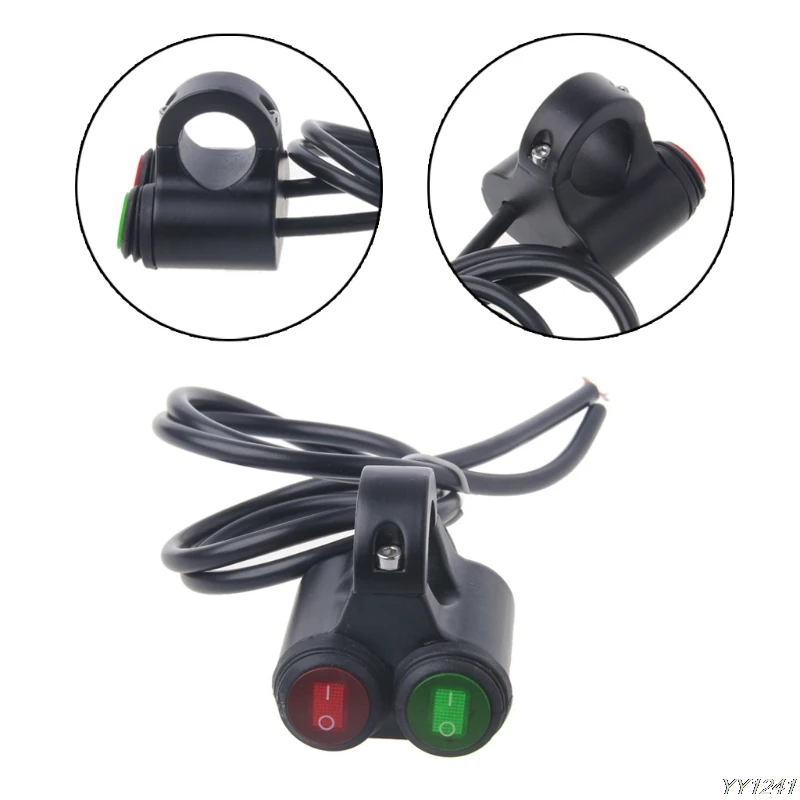 Waterproof Motorcycle 22mm 2 Way Handlebar Fog Light Switch w/Indicator Light 12V 16A Interior Auto SwitchesCar Dash Dashboard
Waterproof Motorcycle 22mm 2 Way Handlebar Fog Light Switch w/Indicator Light 12V 16A Interior Auto SwitchesCar Dash Dashboard