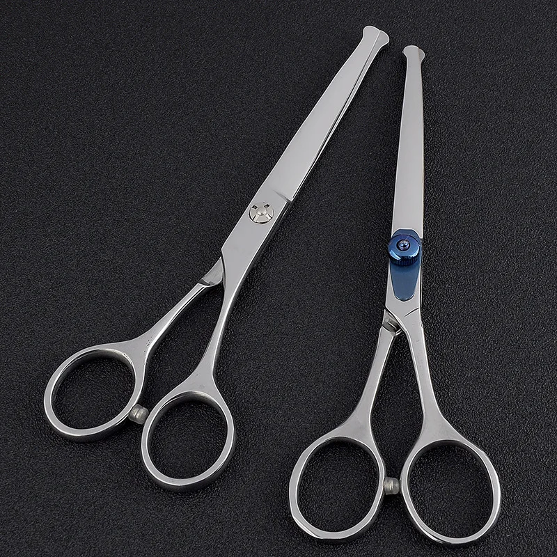 High Quality Stainless Steel Straight Curved Pet Dog Grooming Tools Cutting Scissors with Safety Rounded Tips Top Shears
High Quality Stainless Steel Straight Curved Pet Dog Grooming Tools Cutting Scissors with Safety Rounded Tips Top Shears