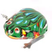 Vintage Metal Wind-up Jumping for Frog Retro Model Clockwork Tin Toy Collectible Classic Education Toys Christmas Birthday Gift
Vintage Metal Wind-up Jumping for Frog Retro Model Clockwork Tin Toy Collectible Classic Education Toys Christmas Birthday Gift
