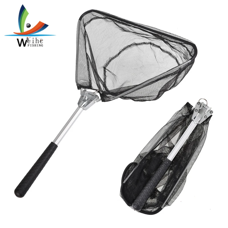 Fishing Net 50cm Landing Net Triangular Folding Net Telescoping Pole Rubber Coated Net Network Fishing Accessories
Fishing Net 50cm Landing Net Triangular Folding Net Telescoping Pole Rubber Coated Net Network Fishing Accessories