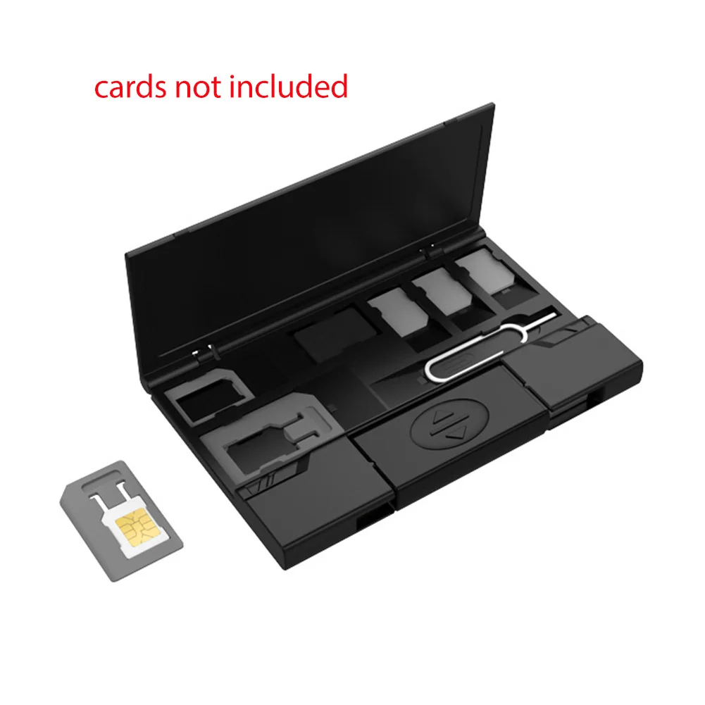 Travel Holder Phone TF Card Reader Holder Micro Sim Portable Lightweight Multifunctional Ejection Pin Durable
Travel Holder Phone TF Card Reader Holder Micro Sim Portable Lightweight Multifunctional Ejection Pin Durable