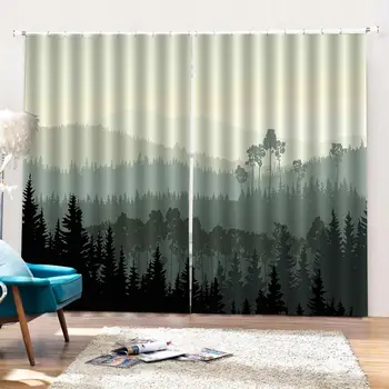 Luxury Blackout 3D Window Curtains For Living Room Bedroom Mountain fog curtains for bedroom
Luxury Blackout 3D Window Curtains For Living Room Bedroom Mountain fog curtains for bedroom