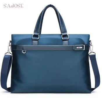 Men Bag Business Casual Handbag Totes Male Fashion Nylon Simple Famous Brand 14 inches Laptop Bag Man's Shoulder Messenger bags
Men Bag Business Casual Handbag Totes Male Fashion Nylon Simple Famous Brand 14 inches Laptop Bag Man's Shoulder Messenger bags