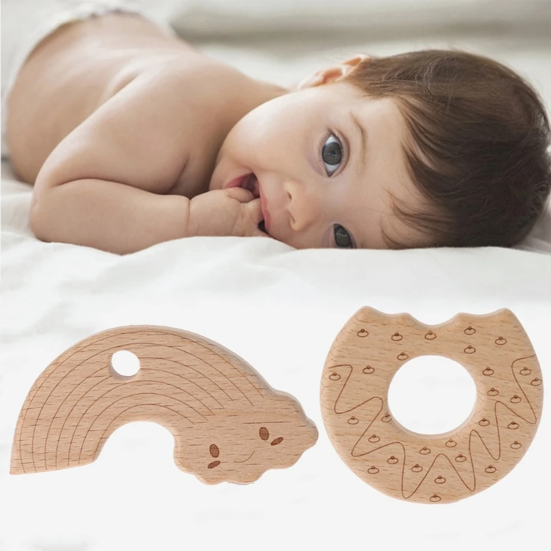 Baby Teether Pacifier Natural Wood Teething Nursing DIY Necklace Ring Toy Ecological Wooden Teething Relief Toy
Baby Teether Pacifier Natural Wood Teething Nursing DIY Necklace Ring Toy Ecological Wooden Teething Relief Toy