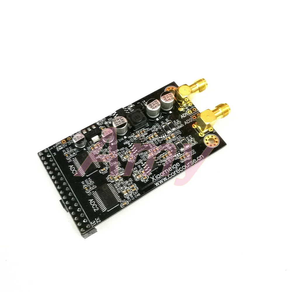 High speed ADC module AD9226 dual channel 65M sampling compatible with DE2 electric magic device
High speed ADC module AD9226 dual channel 65M sampling compatible with DE2 electric magic device