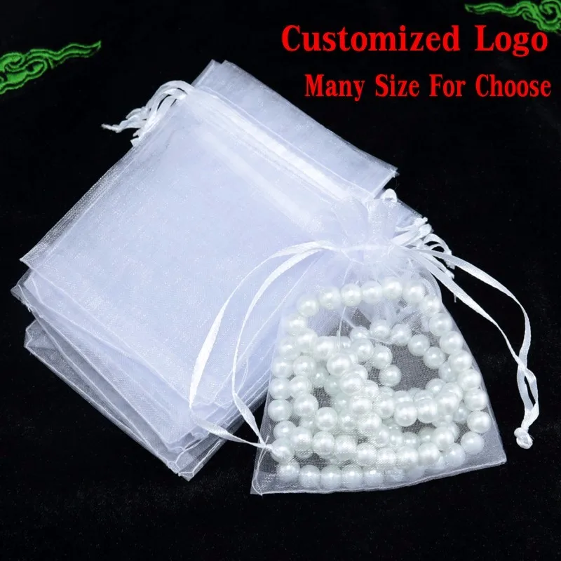 Wholesale White Small Organza Bag 5x7cm 100pcs/lot Drawable Organza Bags for Wedding Christmas Gift Bags Jewelry Packaging
Wholesale White Small Organza Bag 5x7cm 100pcs/lot Drawable Organza Bags for Wedding Christmas Gift Bags Jewelry Packaging