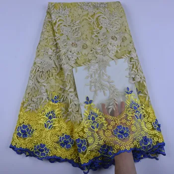 French African Lace With Beads And Stones Nigerian Embroidered French Tulle Lace Fabric For Bridal 5 Yards A1364
French African Lace With Beads And Stones Nigerian Embroidered French Tulle Lace Fabric For Bridal 5 Yards A1364