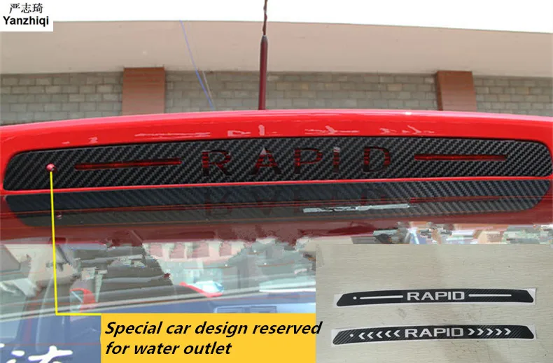 Carbon Fiber Stickers And Decals High Mounted Stop Brake Lamp Light Car Styling Case Car Accessories for 2013-2018 SKODA RAPID
Carbon Fiber Stickers And Decals High Mounted Stop Brake Lamp Light Car Styling Case Car Accessories for 2013-2018 SKODA RAPID