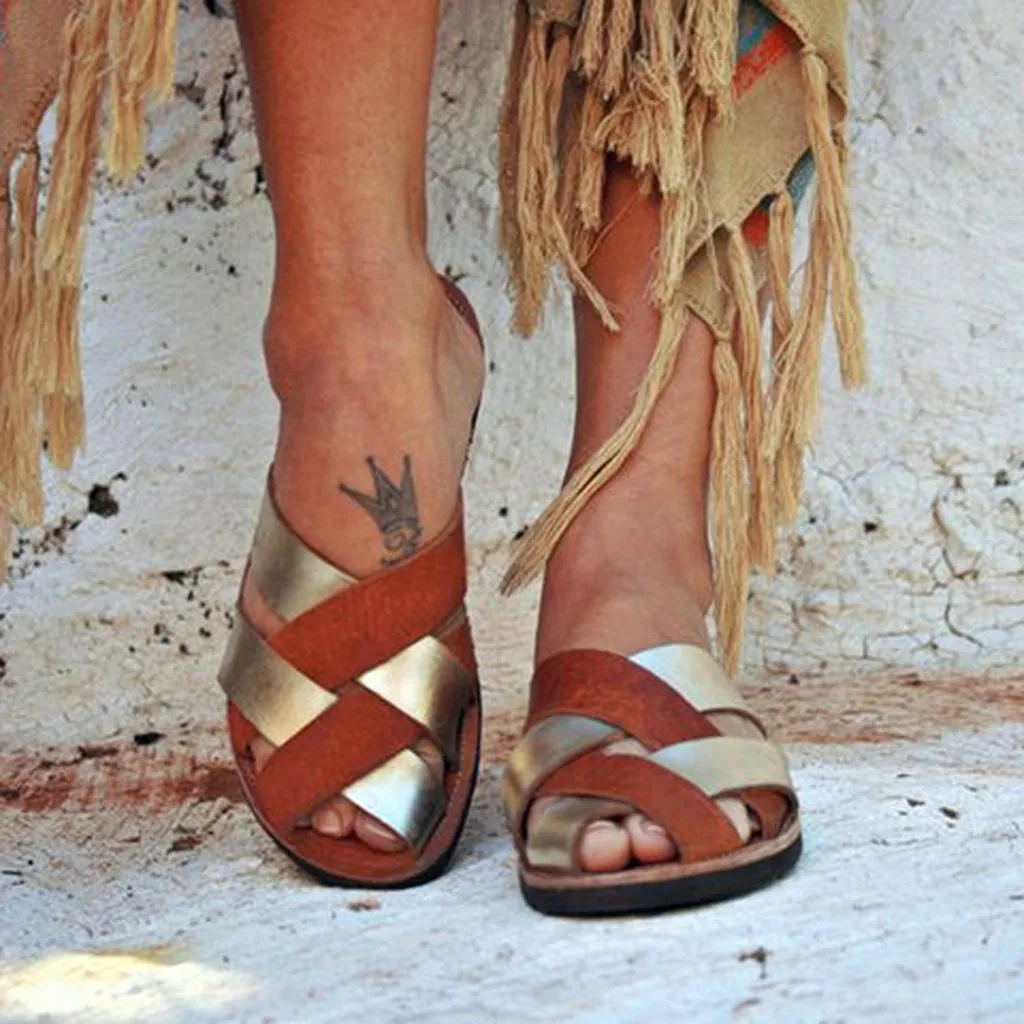 Women sandals 2019 summer Lady Flats Fish Mouth Open Toe Ankle Bottom Roman Beach Sandals Flat Bottom Roman Shoes Flat Sandals
Women sandals 2019 summer Lady Flats Fish Mouth Open Toe Ankle Bottom Roman Beach Sandals Flat Bottom Roman Shoes Flat Sandals