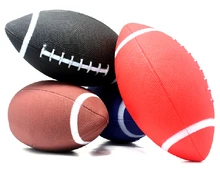 Buy 1 piece 6 American football rugby Rubber soft balls for child kids young men women