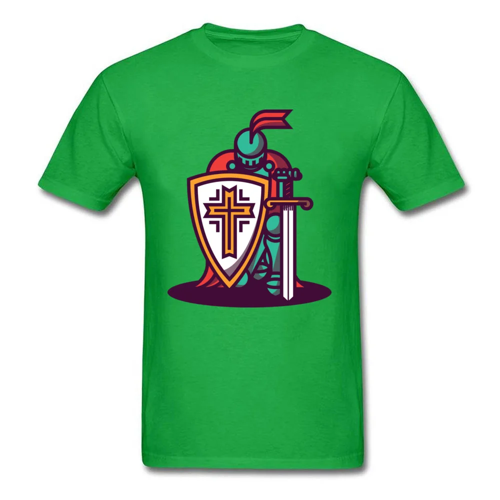 Kneeling knight_green