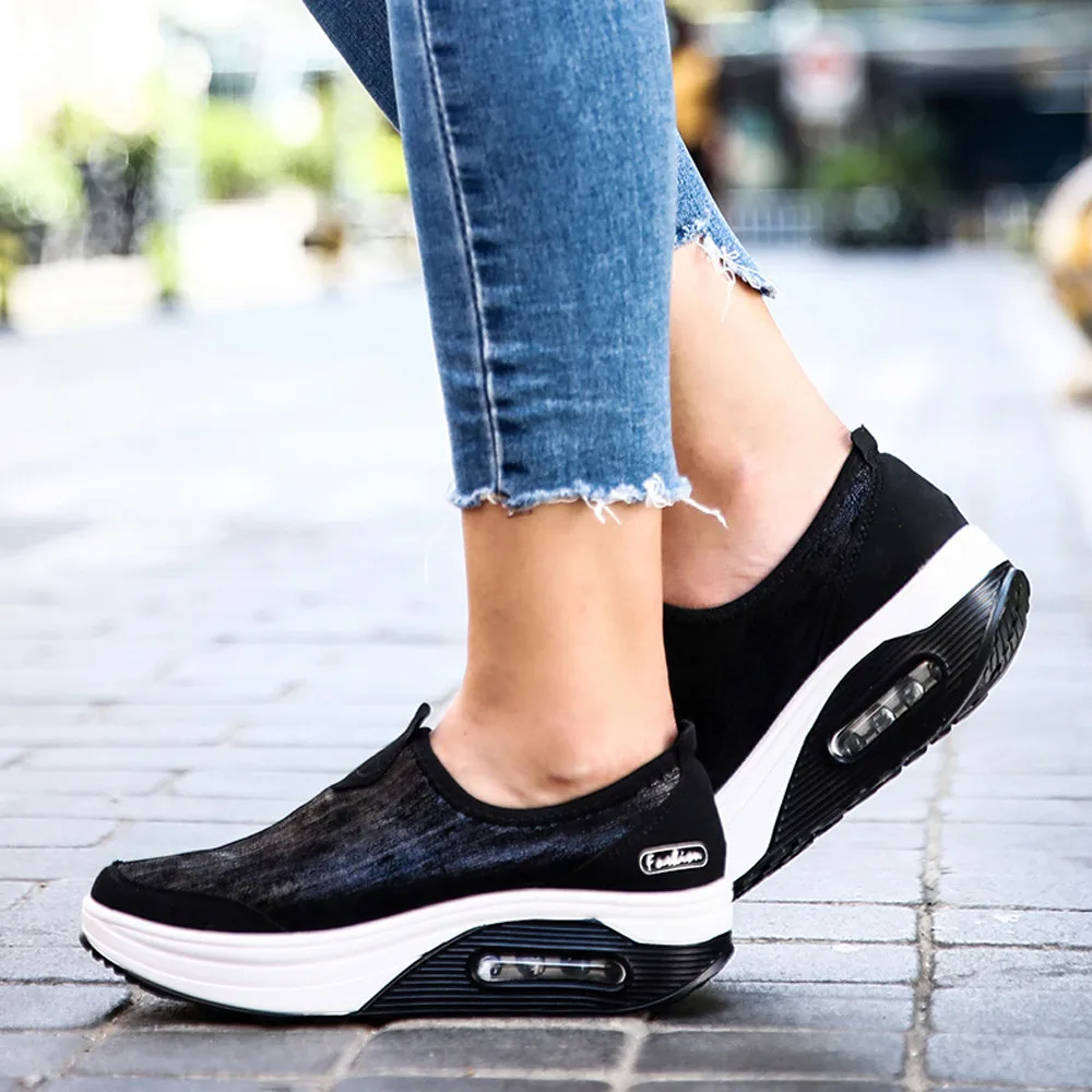 Perimedes Women 2019 Women Lightweight Soft Student Outdoor Mesh walking shoes Sports Shoes Thick-Soled Air Cushion Shoes #g30
Perimedes Women 2019 Women Lightweight Soft Student Outdoor Mesh walking shoes Sports Shoes Thick-Soled Air Cushion Shoes #g30