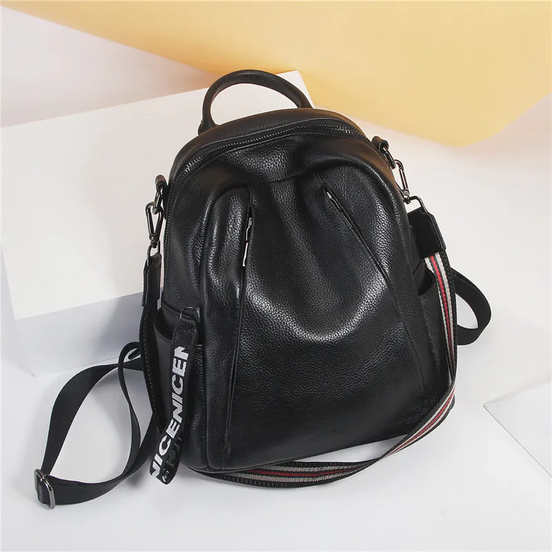 Nesitu High Quality Fashion Black Genuine Leather Small Women Backpacks For Girl Real Skin Female Lady Shoulder Bags M113
Nesitu High Quality Fashion Black Genuine Leather Small Women Backpacks For Girl Real Skin Female Lady Shoulder Bags M113