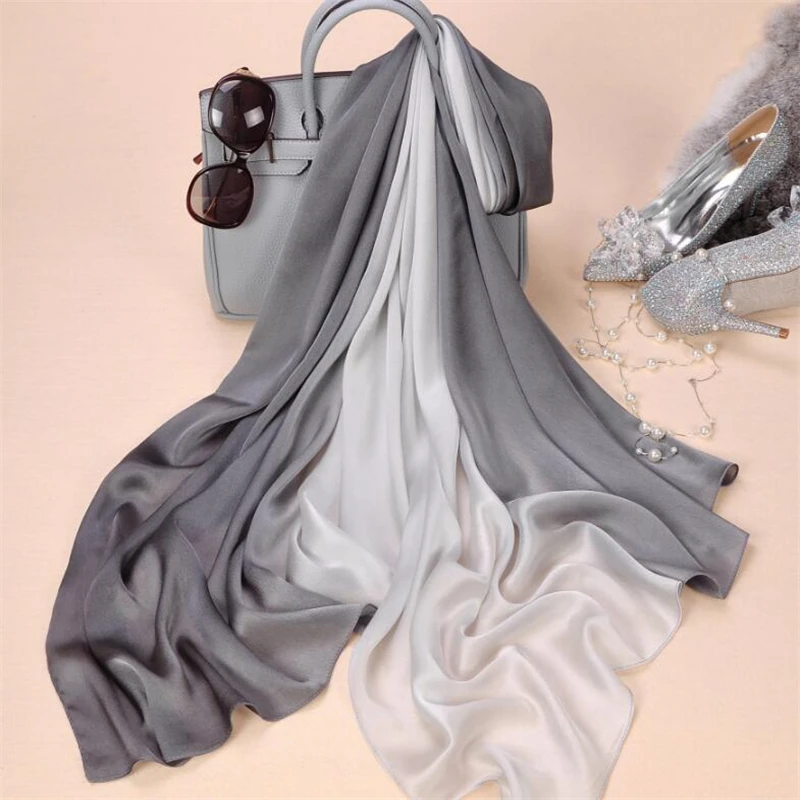 2017 brand women silk scarf fashion soild spring Echarpe Smooth Summer Wrap female Voile Luxury Scarves Foulard Beach cover-ups
2017 brand women silk scarf fashion soild spring Echarpe Smooth Summer Wrap female Voile Luxury Scarves Foulard Beach cover-ups