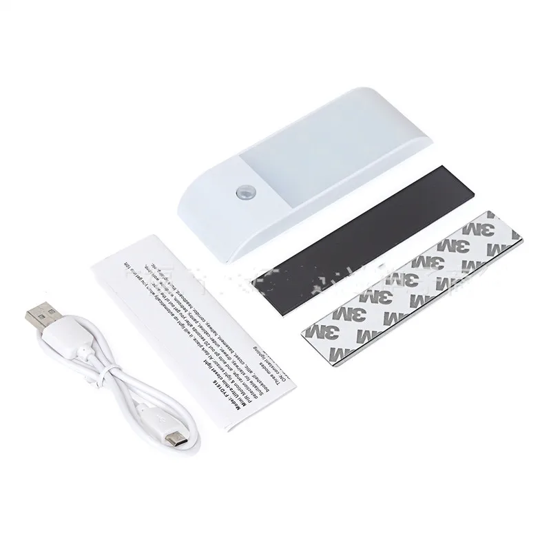 CHENGYILT Mini Ultra-Thin Closet Light Motion Sensor Night Lamp Built In Battery Usb Rechargeable for Closet Wardrobe Cabinet
CHENGYILT Mini Ultra-Thin Closet Light Motion Sensor Night Lamp Built In Battery Usb Rechargeable for Closet Wardrobe Cabinet