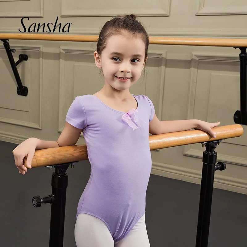 Sansha Kids Lovely Leotards Short Sleeves Cotton Lycra Girls Toddler Children Ballet Dance Costume Dancewear For Dancing Y3517C
Sansha Kids Lovely Leotards Short Sleeves Cotton Lycra Girls Toddler Children Ballet Dance Costume Dancewear For Dancing Y3517C