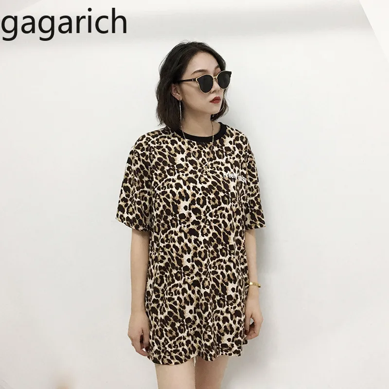 Gagarich Leopard Long T-Shirt Women O Neck Short Sleeve Sexy Women Tops Mini Dress Plus Size
Gagarich Leopard Long T-Shirt Women O Neck Short Sleeve Sexy Women Tops Mini Dress Plus Size