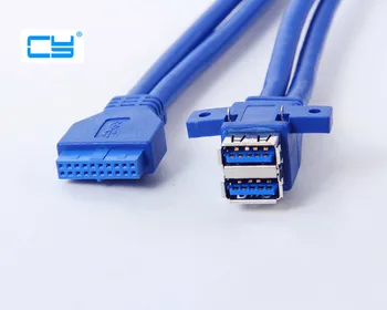 usb 3.0 20 pin female to 2 usb a female Motherboard Mount cable Adapter Connector 1m with screw hole fixed for Asus Msi Onda HP
usb 3.0 20 pin female to 2 usb a female Motherboard Mount cable Adapter Connector 1m with screw hole fixed for Asus Msi Onda HP