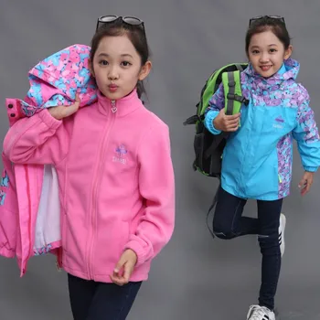 Autumn Winter Children Girl Outerwear Jacket 2 pcs set (Fleece Tops + Windproof Coat) Hooded Coats For Girl Kids Sport Clothes
Autumn Winter Children Girl Outerwear Jacket 2 pcs set (Fleece Tops + Windproof Coat) Hooded Coats For Girl Kids Sport Clothes
