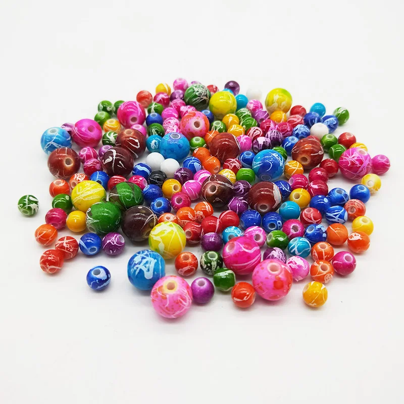 Hot Selling 6/10mm Dia Multi Colors Shiny Acrylic Round Beads For DIY Bracelets & Necklaces Jewelry Makings Accessories
Hot Selling 6/10mm Dia Multi Colors Shiny Acrylic Round Beads For DIY Bracelets & Necklaces Jewelry Makings Accessories