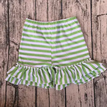 high quality lime and white fresh color double ruffle toddler shorts fashion girls waist stripe style shorts
high quality lime and white fresh color double ruffle toddler shorts fashion girls waist stripe style shorts