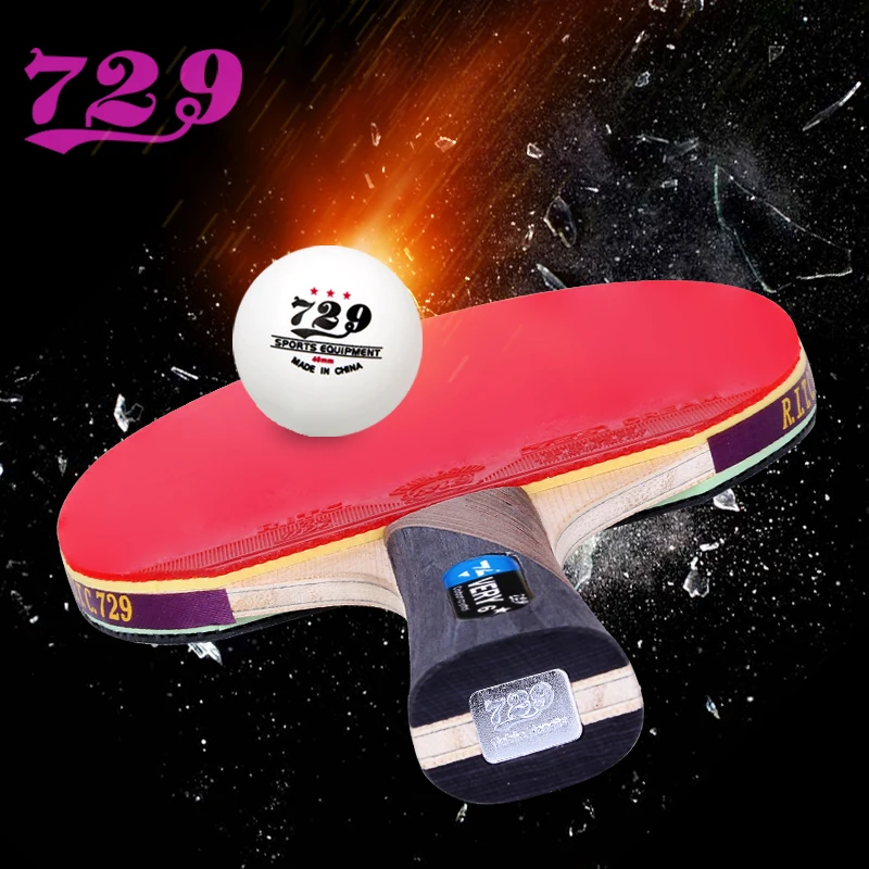 Friendship 729 Very 6 Stars Table Tennis Racket Blade With Double Face Pimples-in Racket Rubber Original Ping Pong Bat With Bag
Friendship 729 Very 6 Stars Table Tennis Racket Blade With Double Face Pimples-in Racket Rubber Original Ping Pong Bat With Bag