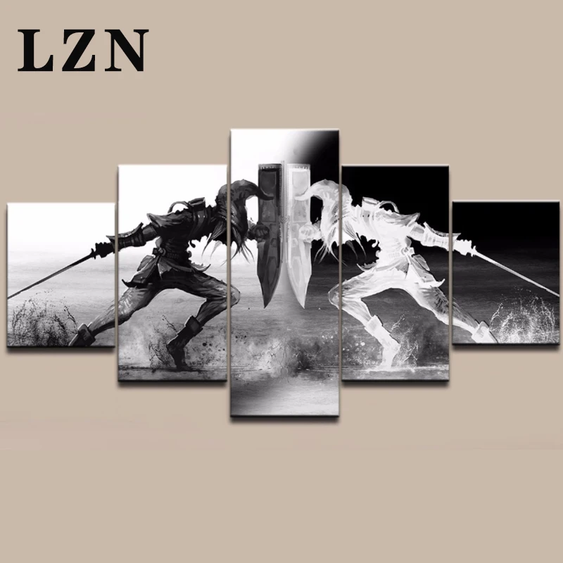 LZN Wall Art Vikings Pictures Home Decor 5 Pieces Legend of Zelda Canvas Painting Living Room HD Printed Cartoon Game Poster
LZN Wall Art Vikings Pictures Home Decor 5 Pieces Legend of Zelda Canvas Painting Living Room HD Printed Cartoon Game Poster