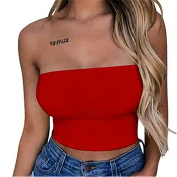 Women Off Shoulder Elastic Sexy Tank Womens Ladies Tube Top Bra Strapless Bandeau Crop Tops Fashion Women Bandeau New 2019
Women Off Shoulder Elastic Sexy Tank Womens Ladies Tube Top Bra Strapless Bandeau Crop Tops Fashion Women Bandeau New 2019