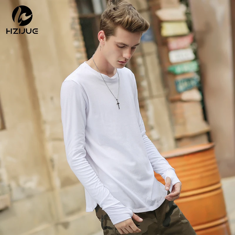 HZIJUE 2018 Thumb Hole Cuff Long Sleeve Tyga Swag Style Man High Low Side Split Hip Hop Top Tee T Shirt Crew T-shirt Men Clothes
HZIJUE 2018 Thumb Hole Cuff Long Sleeve Tyga Swag Style Man High Low Side Split Hip Hop Top Tee T Shirt Crew T-shirt Men Clothes