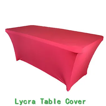 Rectangular Table Cover Spandex/Lycra Fabric Tablecloth Stretch Bar Bistro for Wedding party Home Decorations
Rectangular Table Cover Spandex/Lycra Fabric Tablecloth Stretch Bar Bistro for Wedding party Home Decorations