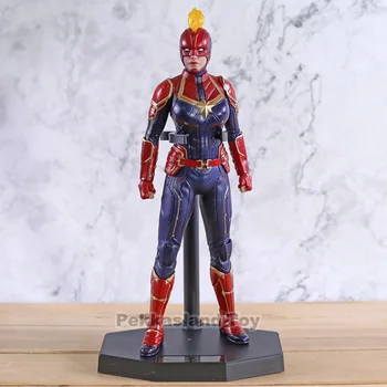 Crazy toys Captain Marvel Carol Danvers Marvel Super Hero PVC Figure Collectible Model Toy
Crazy toys Captain Marvel Carol Danvers Marvel Super Hero PVC Figure Collectible Model Toy
