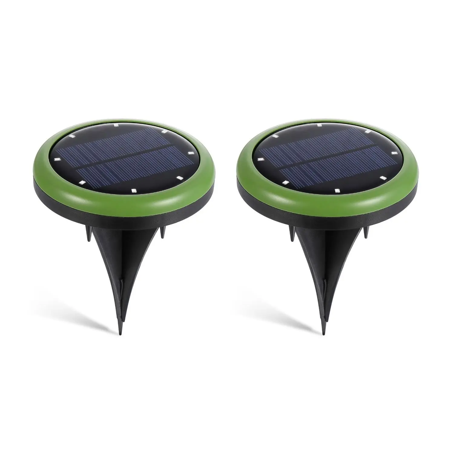 Solar Powered Ground Light Outdoor Waterproof Garden Pathway Lights with 8 LEDs 
Solar Powered Ground Light Outdoor Waterproof Garden Pathway Lights with 8 LEDs