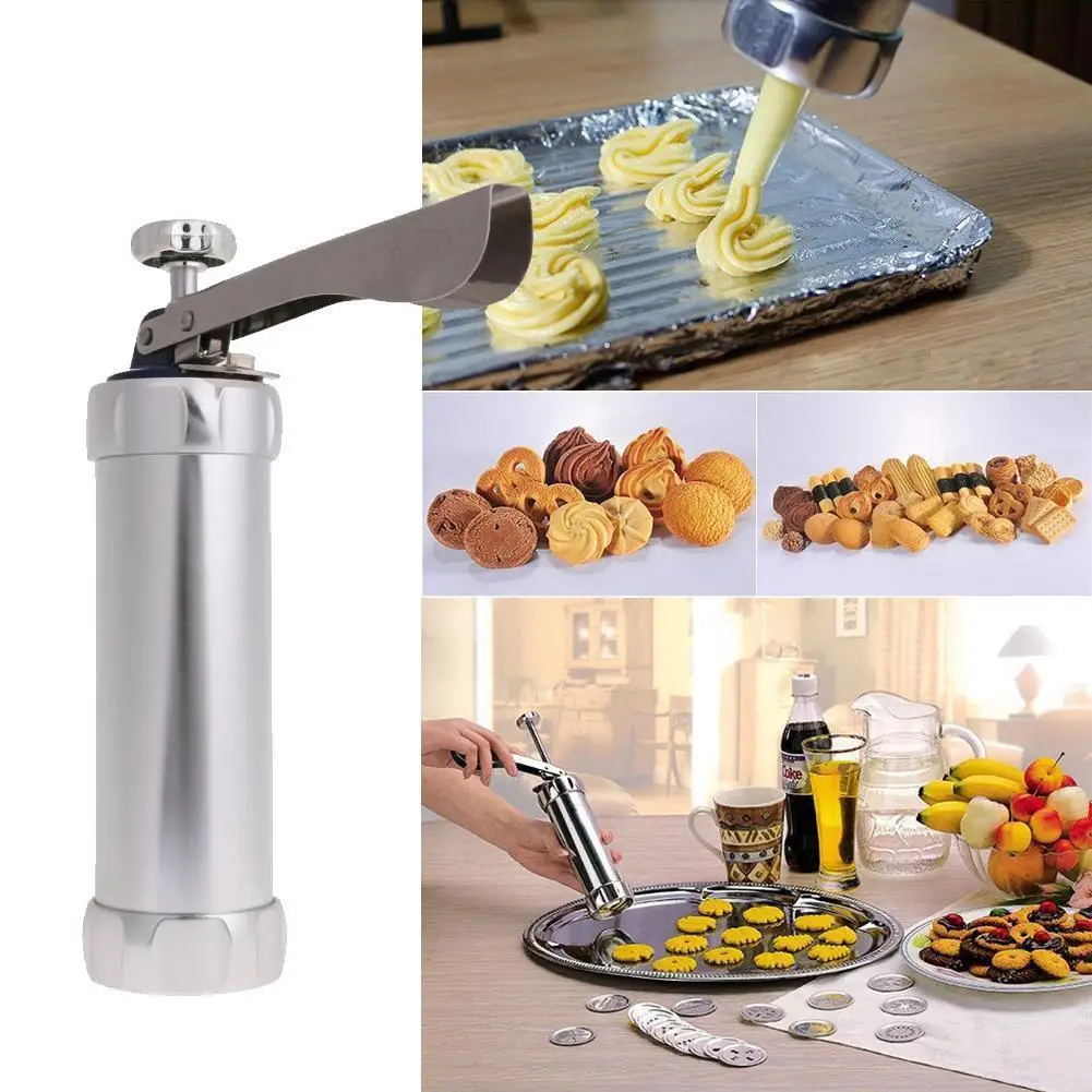 1 set Multi Pattern cookie extruder Press Machine Biscuit Maker Cake Making Decorating Gun Kitchen Tools Bakeware
1 set Multi Pattern cookie extruder Press Machine Biscuit Maker Cake Making Decorating Gun Kitchen Tools Bakeware