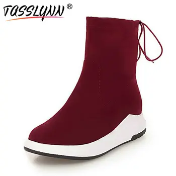 TASSLYNN 2019 Square Med Heels Women Boots Sneaker Ankle Boots Lace Up Fashion Autumn Shoes Women Round Toe Boots Size 34-43
TASSLYNN 2019 Square Med Heels Women Boots Sneaker Ankle Boots Lace Up Fashion Autumn Shoes Women Round Toe Boots Size 34-43