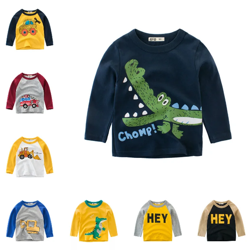 Girls Boys T-shirt Long Sleeves Children's T-shirts Spring Autumn Cartoon Kids Shirts for Boys Clothes Cotton Baby Girl T-shirt
Girls Boys T-shirt Long Sleeves Children's T-shirts Spring Autumn Cartoon Kids Shirts for Boys Clothes Cotton Baby Girl T-shirt