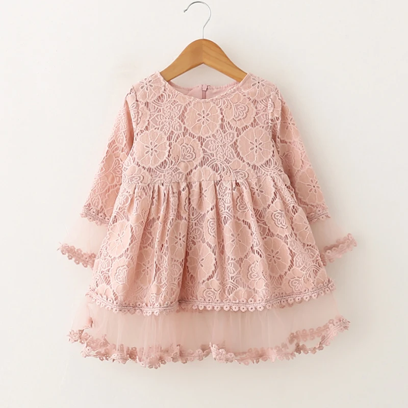 Girls Clothes Spring New Flower Lace Stitching Mesh Design Girls Dress Fashion Baby Girls Princess Dress Children Clohting
Girls Clothes Spring New Flower Lace Stitching Mesh Design Girls Dress Fashion Baby Girls Princess Dress Children Clohting