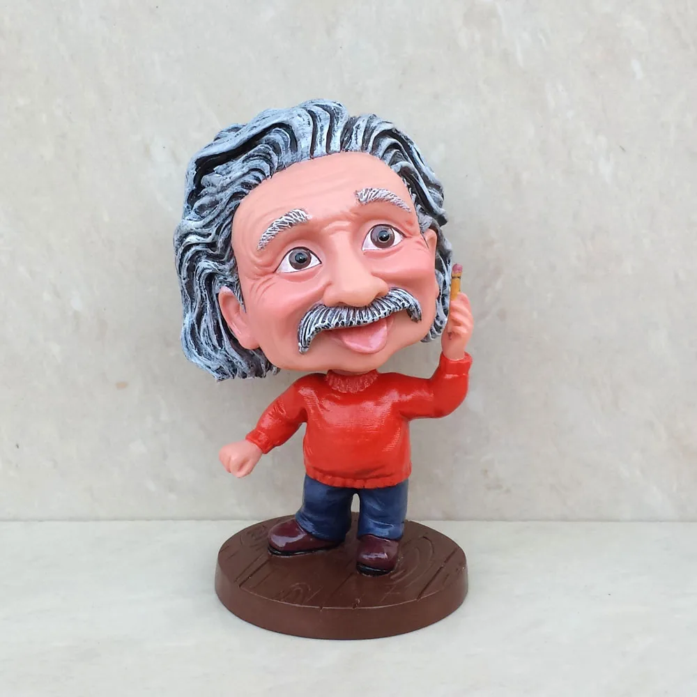 Miniverse Scientist Series 13 cm Resin Famous Singer Albert Einstein Figure Red Collections
Miniverse Scientist Series 13 cm Resin Famous Singer Albert Einstein Figure Red Collections
