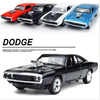 MAK 1:32 Scale Fast Furious Model Alloy Dodge Cars Diecast