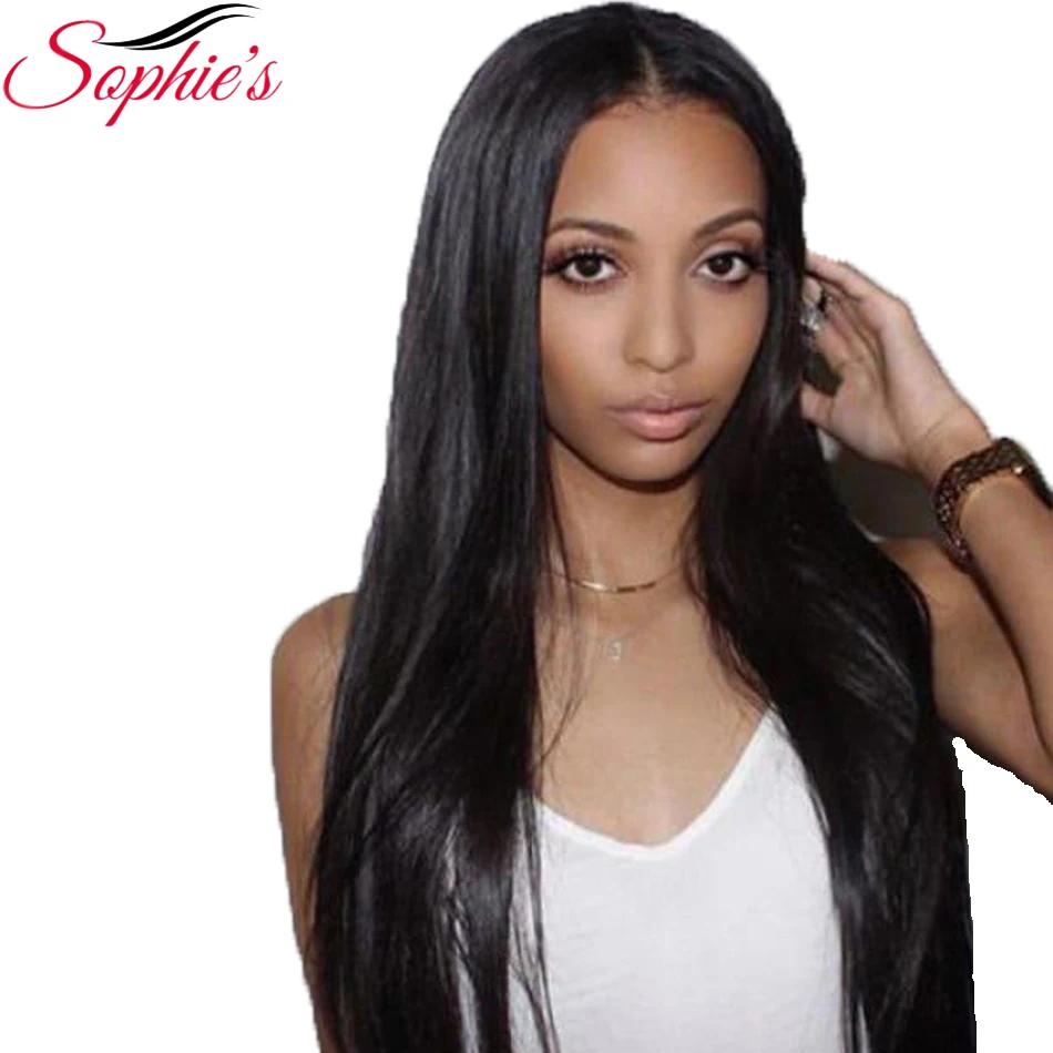 Sophie's Straight 13*4 Lace Front Human Hair Wigs For Black Women Brazilian Non-Remy Hair Pre Plucked Lace Wig With Baby Hair
Sophie's Straight 13*4 Lace Front Human Hair Wigs For Black Women Brazilian Non-Remy Hair Pre Plucked Lace Wig With Baby Hair