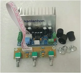 TDA2050 + TDA2030 2.1 three-channel subwoofer amplifier board finished board foot 60W (H6A4)
TDA2050 + TDA2030 2.1 three-channel subwoofer amplifier board finished board foot 60W (H6A4)