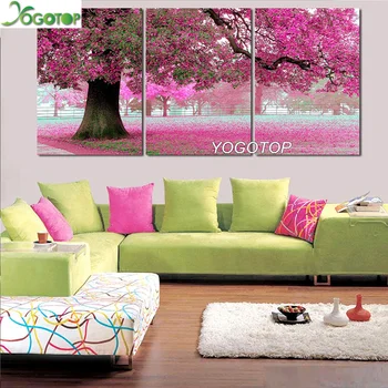 YOGOTOP DIY Diamond Painting Cross Stitch Kits Full Diamond Embroidery 5D Diamond Mosaic Home decor Pink tree triptych ML205
YOGOTOP DIY Diamond Painting Cross Stitch Kits Full Diamond Embroidery 5D Diamond Mosaic Home decor Pink tree triptych ML205