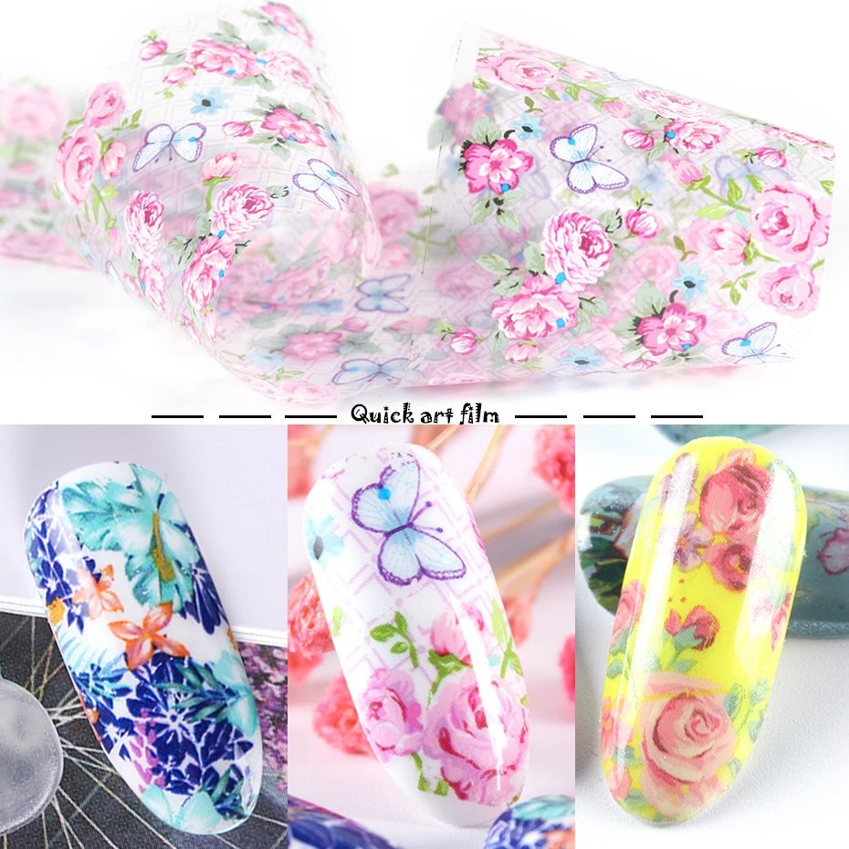 100x4cm Flowers Stickers Nail Foil Quick Art Film Floral Print Lace Wraps Transfer Foil Nails Decor Slider Manicure Tips LA787-1
100x4cm Flowers Stickers Nail Foil Quick Art Film Floral Print Lace Wraps Transfer Foil Nails Decor Slider Manicure Tips LA787-1