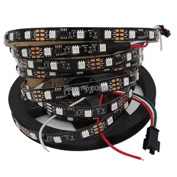 WS2811 LED Strip 5050 SMD RGB 2811 Pixel Strip 48leds/m External 1 ic Control 3 LEDs 5m DC12V IP20 / IP65 / IP67 Black White PCB
WS2811 LED Strip 5050 SMD RGB 2811 Pixel Strip 48leds/m External 1 ic Control 3 LEDs 5m DC12V IP20 / IP65 / IP67 Black White PCB